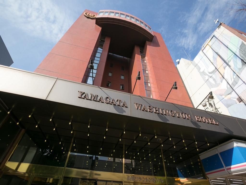 Yamagata Nanokamachi Washington Hotel Buitenkant foto